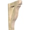 Ekena Millwork Funston Rough Sawn Arts and Crafts Outlooker, Douglas Fir, 6"W x 20"D x 28"H OUT06X20X28FST03RDF - alternate 1